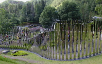 Norway, istefos modern art museum and sculpture park.