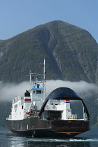 Norway, Western Norway, Lekneset to Sæbø ferry.