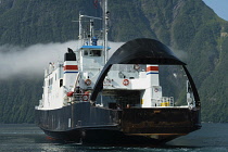 Norway, Western Norway, Lekneset to Sæbø ferry.