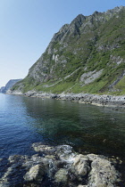 Norway, western Norway, Coastline close to Hoddevik beach.