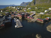 Norway, Lufoten islands, Village of Å.