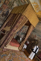 England, Oxfordshire, Woodstock, Blenheim Palace, The Third State Room formerly the State Bedchamber and sometimes known also as the Boulle Room.