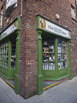 Ireland, North, Derry City, The Irish Shop in the Craft Village within the old city walls.