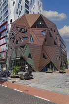 Holland, Rotterdam, Modern church called Pauluskerk which was opened in 2013 and wasdesigned by British architect Will Alsop, it is best known as a drop in centre for the socially disadvantaged in soc...