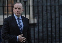 London, Downing Street, UK, 7th February 2023. Chris Heaton-Harris MP Sec of State for Northern Ireland.