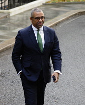 London, Downing Street, UK. 25th October 2022. James Cleverly Conservative MP, current sec of state for foreign, commonwealth,development affairs.