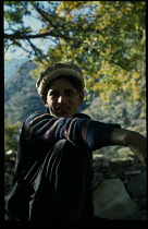 Afghanistan, General, Portrait of Kafir boy.