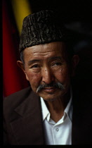 Afghanistan, General, Portrait of Kirghiz nomad chief Rhaman Qul.