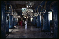 India, Goa, General, Hindu temple interior.