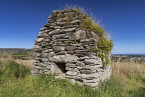 Ireland, County Donegal, Inishowen Peninsula, Moville monastic site, The Skull House which may have been an oratory or an ancient tomb for local saints as human remains were found in it.