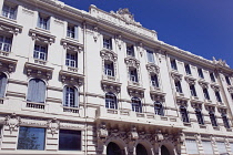 France, Provence-Alps, Cote d'Azur, Antibes, Former Grand Hotel building on Place General de Gaulle.