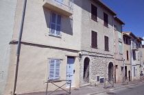 France, Provence-Alps, Cote d'Azur, Antibes, Typical architecture in the old town.