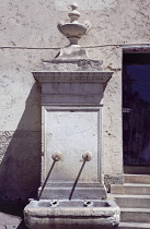 France, Provence-Alps, Cote d'Azur, Antibes, Typical architecture in the old town.