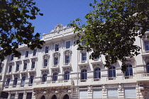 France, Provence-Alps, Cote d'Azur, Antibes, Former Grand Hotel building on Place General de Gaulle.