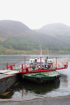 Scotland, Highlands, Skye and Lochalsh, The Glenelg to Kylerhea ferry, "Glenachulish" at Glenelg.