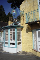 Wales, Gwynedd, Portmeirion, Italianate resort village designed and constructed by Sir Clough Williiams-Ellis between 1925 and 1975 and used as the film set for The Prisoner.