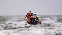 England, East Sussex, Camber Sands, Volunteers taking part in combined services rescue and recovery operation involving the emergency services. 28th September 2023.