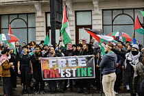 England, London, Westminster, Pro Palestine Demonstration.