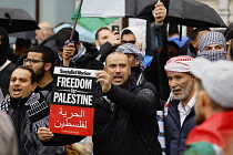 England, London, Westminster, Pro Palestine Demonstration.