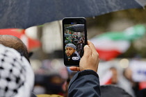 England, London, Westminster, Pro Palestine Demonstration.