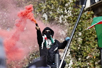 England, London, Westminster, Pro Palestine Demonstration.