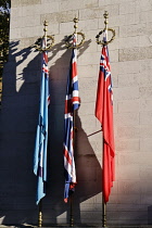 England, London, Whitehall, The Cenotaph, Armistice day ceremony 11th November 2023.