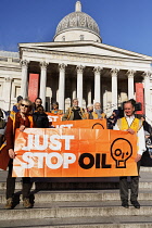 England, London, Trafalgar Square, Just Stop Oil protest, 23rd November 2023.