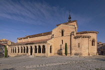 Spain, Castile, Segovia, Iglesia de San Millan dating from the 12th century.