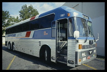 USA, Florida, Greyhound Bus.