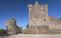 Ireland, County Kerry, Killarney, Ross Castle, 15th-century tower house and keep on the edge of Lough Leane in Killarney National Park, the ancestral home of the Clan O'Donoghue.