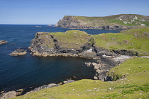 Republic of Ireland, County Donegal, Glencolmcille, Glen Head.