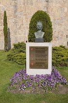 Spain, Castile and Leon, Avila, City walls that were built from 1090 onwards and are among the best-preserved and most complete in Europe with a memorial to Queen Isabel la Catolica.