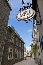 Canada, Quebec Province, Quebec City, Old Quebec City, Vieux Quebec. Hotel Lofts de Notre Dame in Place Royale in Basse-Ville, or Lower Town.