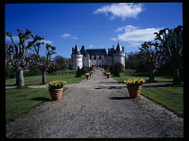 France, haute - Normanie, Seine Maritime, 15th Century Chateaux Mesnicres en Bray.