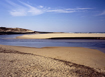 France, Landes, Golfe de Gascogne, Estuary Courant d' Huchet