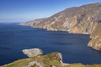 Republic of Ireland, County Donegal, Sea cliffs at Slieve League which at  601 metres or 1,972 feet are the second-highest sea cliffs in Ireland and some of the highest sea cliffs in Europe.