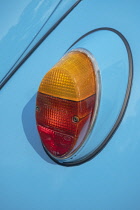 Republic of Ireland, County Roscommon, Strokestown Park House, Vintage car show, Traditional Volkswagen tail light.