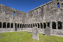 Republic of Ireland, County Sligo, Sligo Abbey was a Dominican Friary founded in 1253 by Maurice FitzGerald 2nd Lord of Offaly who was Justiciar of Ireland from 1232 to 1245.