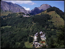 France, Isere, Village of Ornon north of Col d'Ornon near Le Bourg d'Oisans.