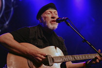 England, Hampshire, Eastleigh, Wickham Festival, Richard Thompson playing guitar and singing live.