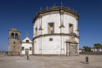 Portugal, Porto, Vila Nova de Gaia, 17th century Mosteiro da Serra do Pilar or the Monastery of Serra do Pilar.