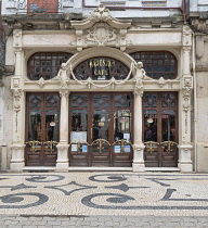 Portugal, Porto, Art Nouveau Majestic Cafe opened in 1922, designed to look like a Parisian cafe in the Art Nouveau style by the architect Jose Pinto de Oliveira, It was originally an exclusive and up...