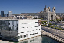 France, Provence, Marseille, Cosquer Mediterranee which is a tourist attraction featuring a replica of the famous Cosquer cave discovered by diver Henri Cosquer in 1985 in the depths of the Mediterran...